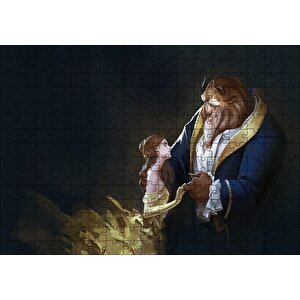 Güzel Ve Çirkin Dans Puzzle Yapboz Mdf Ahşap 255 Parça