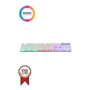 Tori̇ma Tk-03 Kablolu Gaming Klavye Beyaz