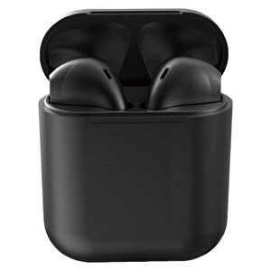 Torima İ12 Inpods Bluetooth Kulaklık Pop Up 5.0 Stereo Mat Siyah