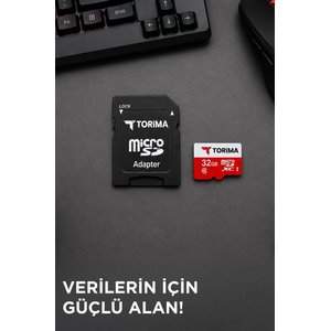Torima 32 Gb Micro Sd Kart Hafıza Kartı 100mb/s Adaptör Dahil