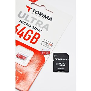 Torima Siyah Kırmızı Ultra Micro Sdhc 64 Gb Hafıza Kartı