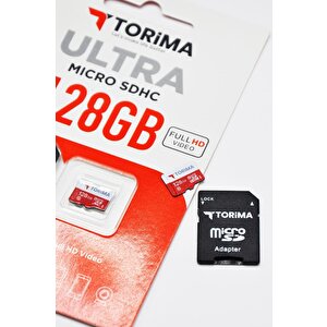Torima Siyah Kırmızı Ultra Micro Sdhc 128 Gb Hafıza Kartı