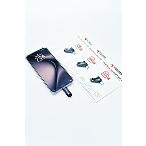 Torima Siyah 64gb Çift Sürücülü Usb-type-c Otg