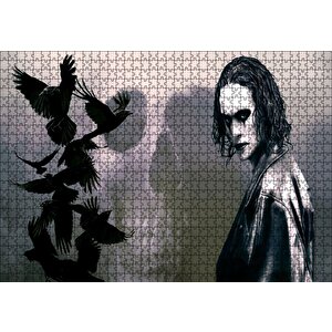 Brandon Lee Kargalar Ve Kuru Kafa Puzzle Yapboz Mdf Ahşap 1000 Parça