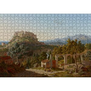Massa Di Carrara Kalesi Puzzle Yapboz Mdf Ahşap 500 Parça