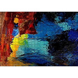 Yağlı Boya Resmi Puzzle Yapboz Mdf Ahşap 500 Parça