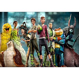 Doğal Kahramanlar Puzzle Yapboz Mdf Ahşap 120 Parça