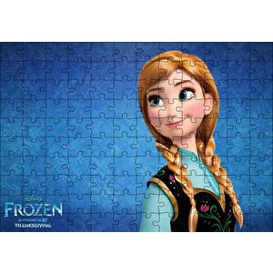 Frozen Anna Puzzle Yapboz Mdf Ahşap 120 Parça