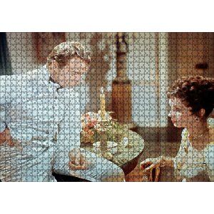 Marlon Brando Napoleon Bonaparte Rolünde Ve Jean Simmons Puzzle Yapboz Mdf Ahşap 1000 Parça