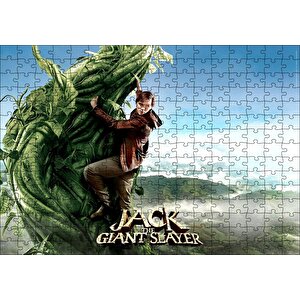 Dev Avcısı Jack Ve Sarmaşığı Puzzle Yapboz Mdf Ahşap 255 Parça