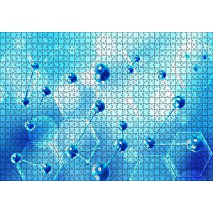 Kimya Sunum Temaları Görseli Puzzle Yapboz Mdf Ahşap 1000 Parça