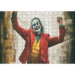 Joker Gülümseme Filmi Görseli Puzzle Yapboz Mdf Ahşap 255 Parça