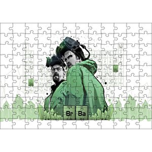 Breaking Bad Jesse Kimya Cetveli Görseli Puzzle Yapboz Mdf Ahşap 120 Parça
