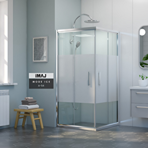 İmaj  Mode Ice Kare Duşakabin A-54 90*90 H190 90x90 cm
