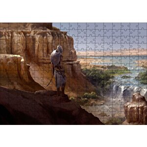 Assassins Creed Origins Nil Nehri Ve Suikastçi Puzzle Yapboz Mdf Ahşap 255 Parça