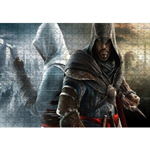 Assassins Creed Revelations Suikastçiler İstanbul'da Puzzle Yapboz Mdf Ahşap 500 Parça