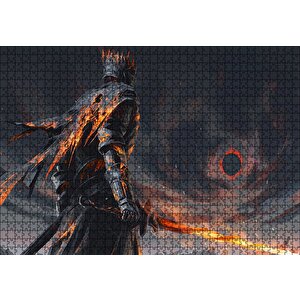 Yüzüklerin Efendisi Nazgul Ve Ateş Kılıcı Puzzle Yapboz Mdf Ahşap 1000 Parça