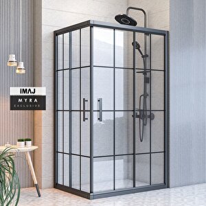 Myra Dikdörtgen Duşakabin80*120 H190 - H:190 Cm 80x120 cm