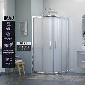 İmaj Mode Ice Oval Duşakabin A-785*85 H:190 85x85x190H