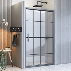 Myra İki Duvar Arası 1 Sabit 1 Sürgü Duşakabin148 - H:190 Cm 148 cm