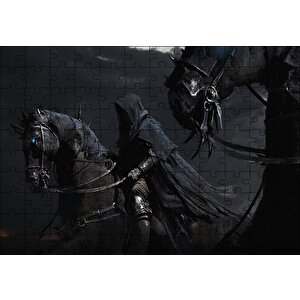 Gece Ve Kara Şövalyeler Puzzle Yapboz Mdf Ahşap 120 Parça