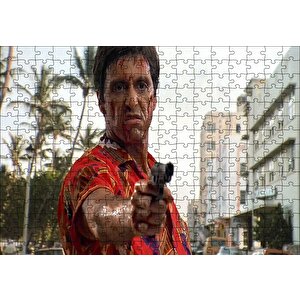 Yaralı Yüz Kan Revan İçinde Puzzle Yapboz Mdf Ahşap 255 Parça