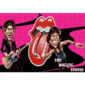 Rolling Solist Karikatürize Çizim Puzzle Yapboz Mdf Ahşap 255 Parça