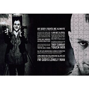 Taxi Driver De Niro'nun Kopyaları Puzzle Yapboz Mdf Ahşap 255 Parça