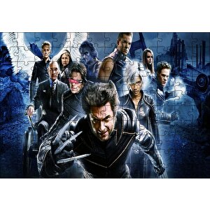X Men Puzzle Yapboz Mdf Ahşap 120 Parça