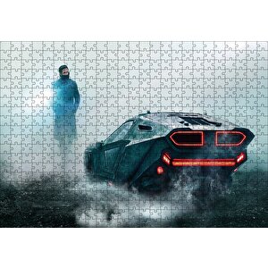 Bıçak Sırtı Ryan Gosling Puzzle Yapboz Mdf Ahşap 500 Parça