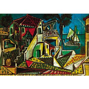Mediterranean Landscape, 1953 By Pablo Picasso Puzzle Yapboz Mdf Ahşap 120 Parça