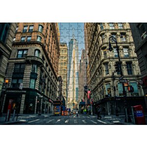 Modernizm Ve Tarih Bir Arada Puzzle Yapboz Mdf Ahşap 255 Parça