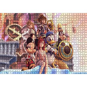 Çizgi Film Karakteri Puzzle Yapboz Mdf Ahşap 1000 Parça