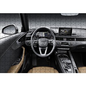 2019 Audi A4 Kokpit Puzzle Yapboz Mdf Ahşap 255 Parça