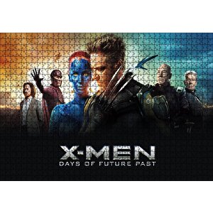 X Men Days Of Future Görsel Puzzle Yapboz Mdf Ahşap 1000 Parça