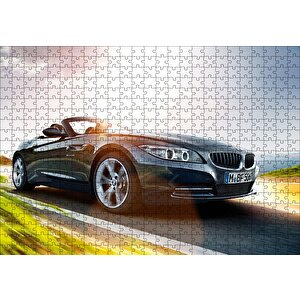 Füme Bmw Z4 Ve Deniz Puzzle Yapboz Mdf Ahşap 500 Parça