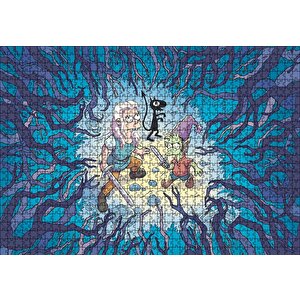 Disenchantment Kahramanları Puzzle Yapboz Mdf Ahşap 1000 Parça