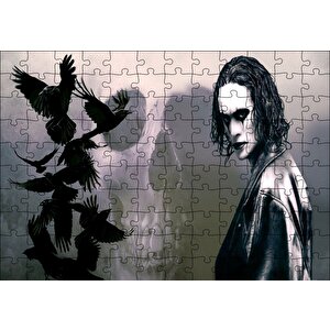 Brandon Lee Kargalar Ve Kuru Kafa Puzzle Yapboz Mdf Ahşap 120 Parça