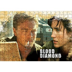Kanlı Elmas Leo Jennifer Ve Djimon Puzzle Yapboz Mdf Ahşap 255 Parça
