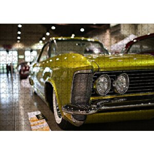 Galeride Altın Rengi Buick Puzzle Yapboz Mdf Ahşap 500 Parça