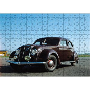 Volvo Pv36 Carioca Kahverengi Modeli Puzzle Yapboz Mdf Ahşap 255 Parça