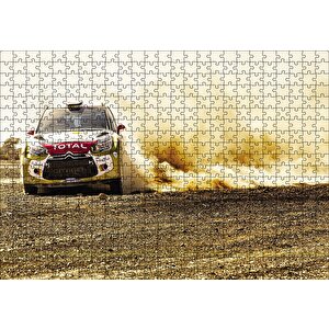 Yarış Arabası Puzzle Yapboz Mdf Ahşap 500 Parça