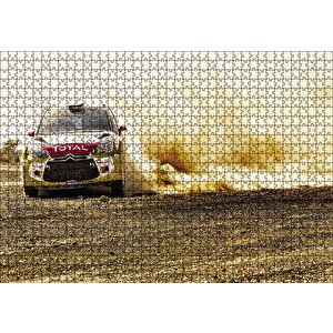 Yarış Arabası Puzzle Yapboz Mdf Ahşap 1000 Parça