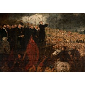 Birmingham Siyasi Birlik Mitingi Puzzle Yapboz Mdf Ahşap 120 Parça