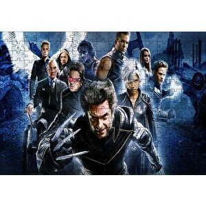 X Men Puzzle Yapboz Mdf Ahşap 255 Parça
