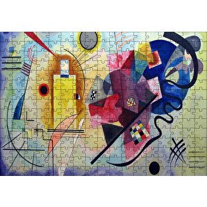 Soyut Resim Wassily Kandinsky Puzzle Yapboz Mdf Ahşap 255 Parça