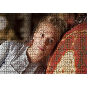 Anna Karenina Koltuktaki Kız Puzzle Yapboz Mdf Ahşap 1000 Parça