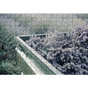 Kasada Lavantalar Puzzle Yapboz Mdf Ahşap 255 Parça