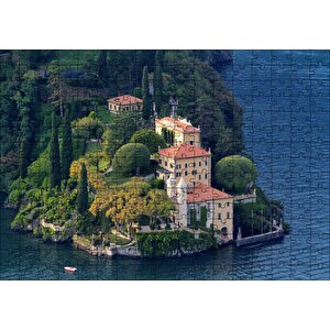 Burundaki Muhteşem Manzaralı Şatolar Puzzle Yapboz Mdf Ahşap 255 Parça