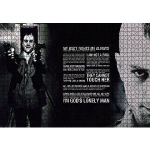Taxi Driver De Niro'nun Kopyaları Puzzle Yapboz Mdf Ahşap 1000 Parça